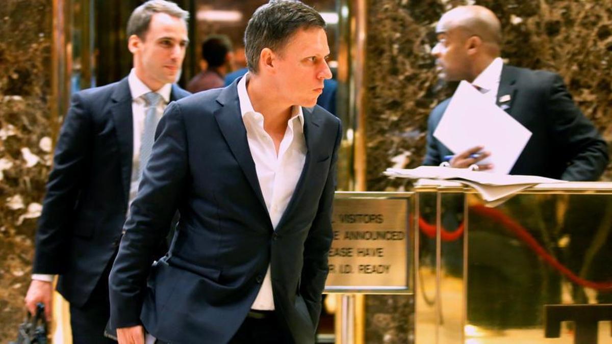 El empresario Peter Thiel.