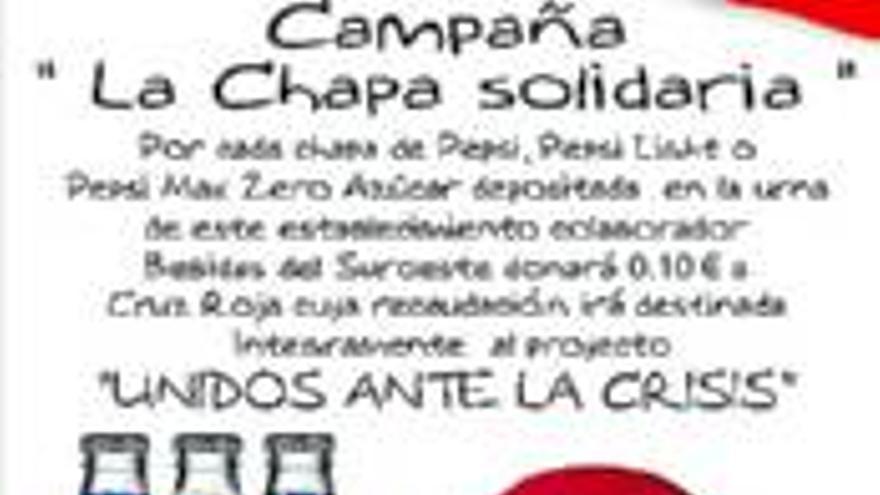 La Cruz Roja presenta la campaña &#039;Chapa Solidaria&#039;