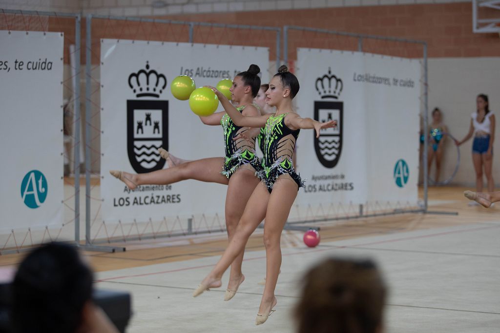 Campeonato regional de gimnasia rítmica en Los Alcázares