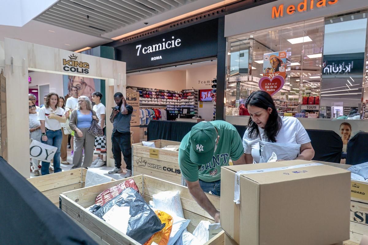 King Colis llega a Mallorca: ya puedes comprar paquetes perdidos sin saber qué hay dentro