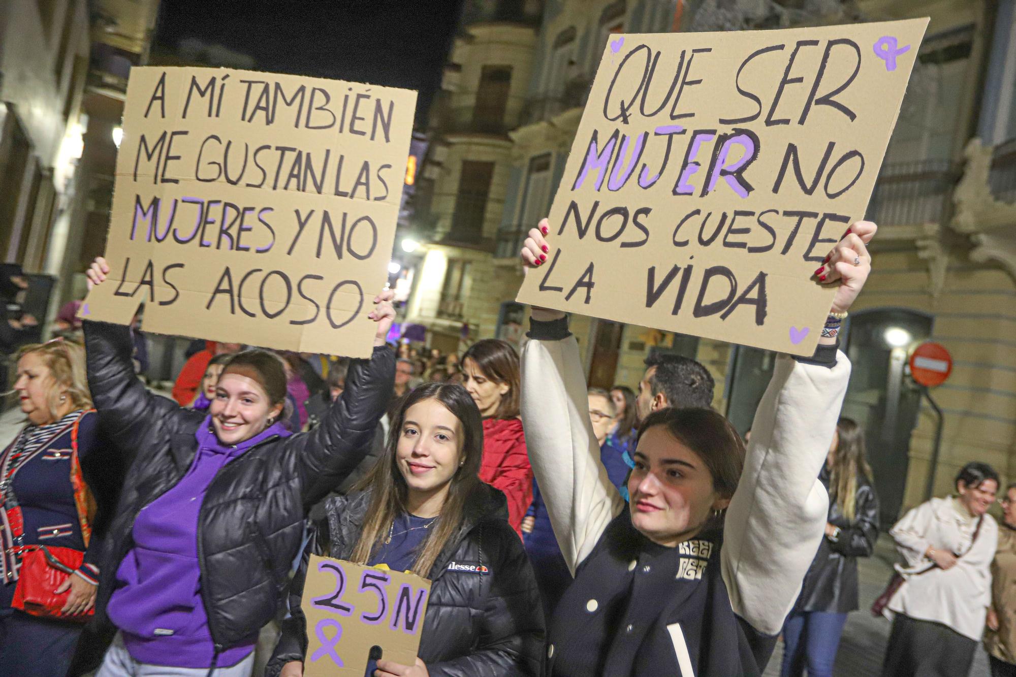 Marcha 25N en Orihuela