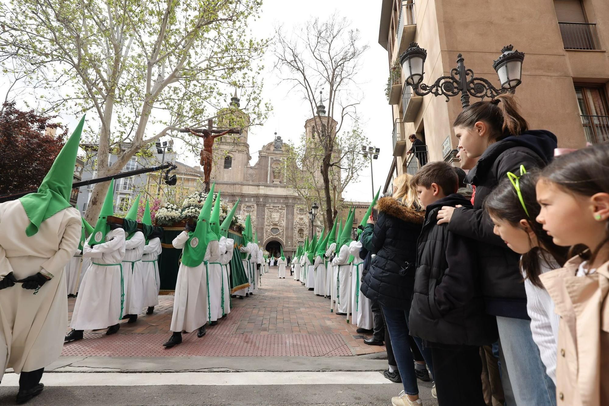 Procesión de la Cofradía de las Siete Palabras y San Juan Evangelista