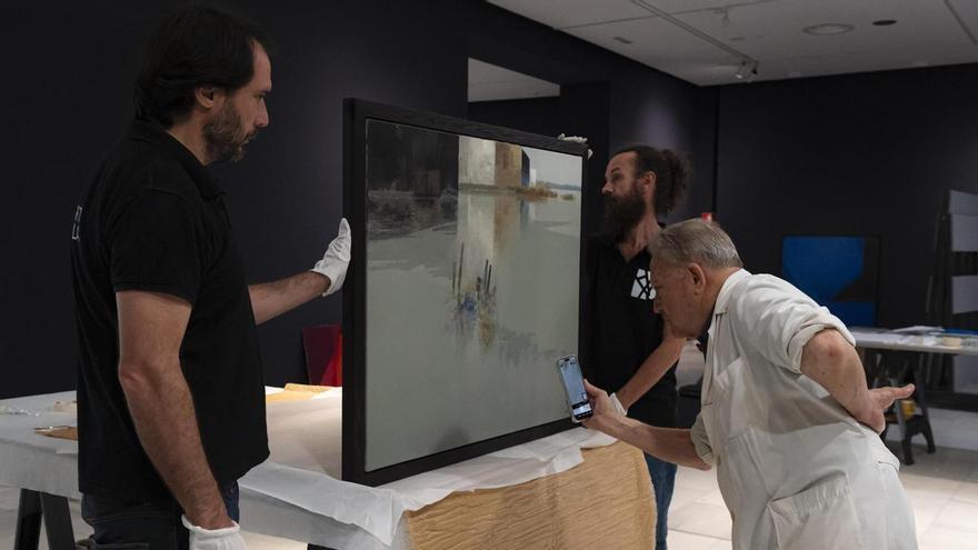 La obra de Michavila se instala en la Fundación Bancaja por su centenario