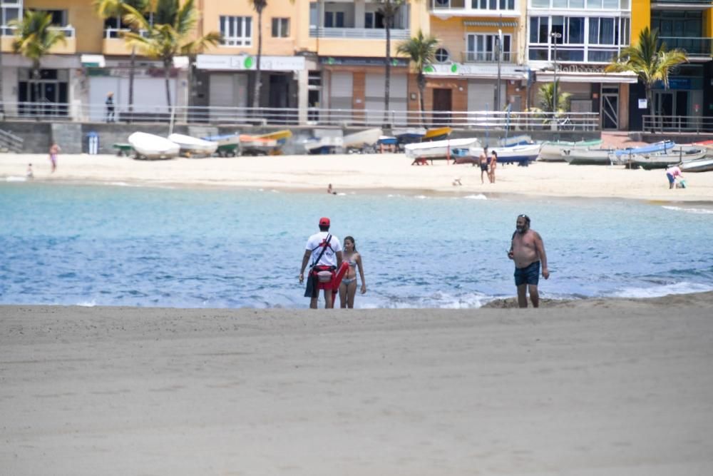 Desescalada en Santa Catalina y Las Canteras