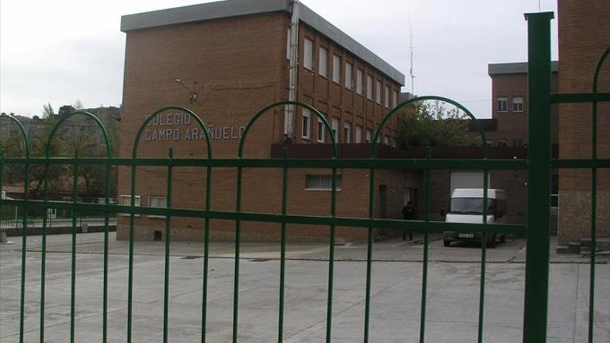 La Junta hará la canalización del agua del colegio Campo Arañuelo