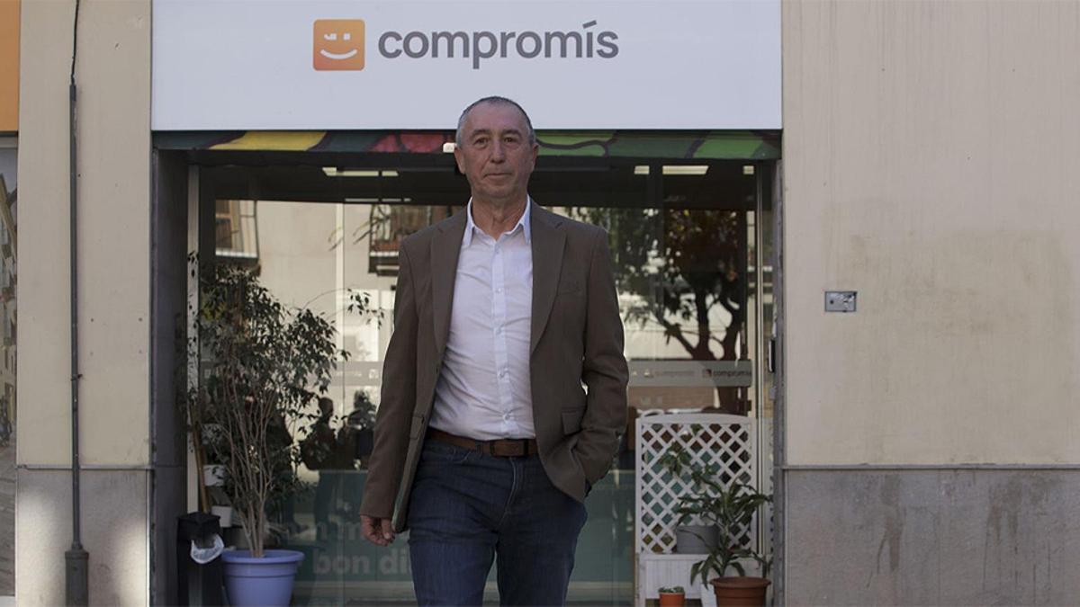 Joan Baldoví presenta su candidatura a las primarias de Compromís.