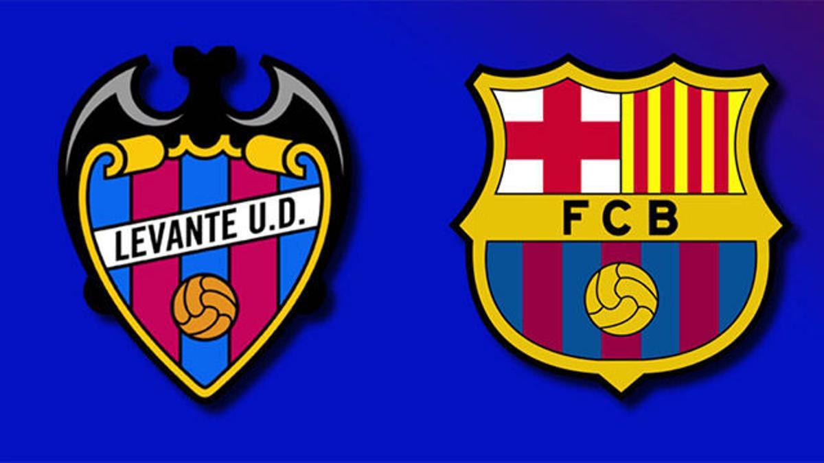 La alineación del FC Barcelona ante el Levante