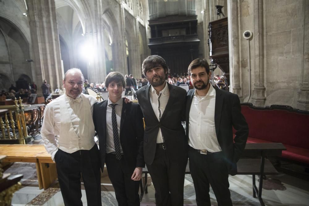 Concierto de Navidad de la orquesta de la Universidad de Oviedo en la Catedral