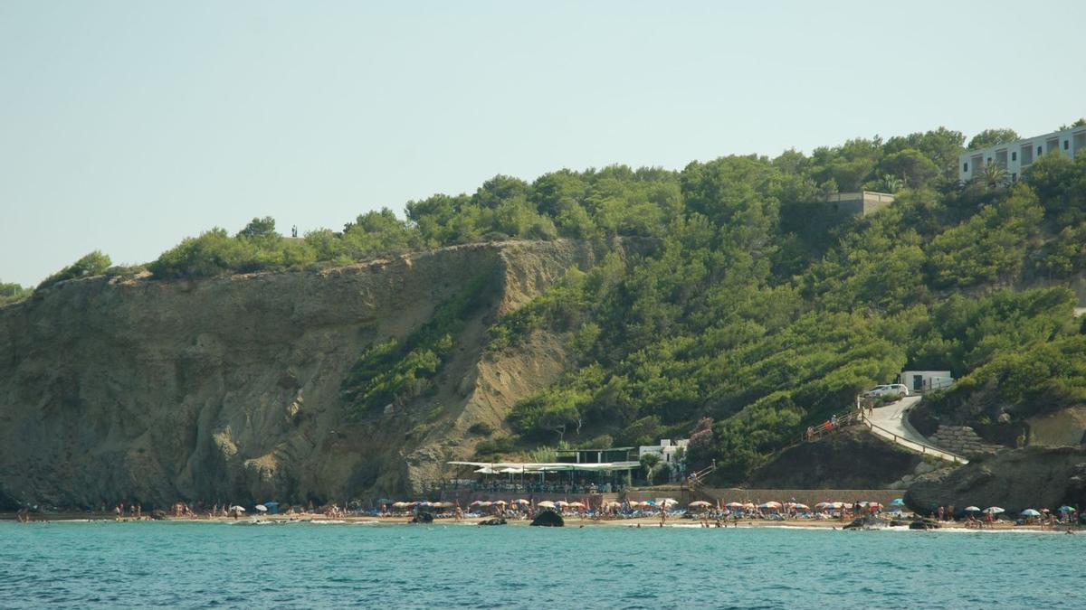La playa de s’Aigua Blanca en una imagen de archivo.