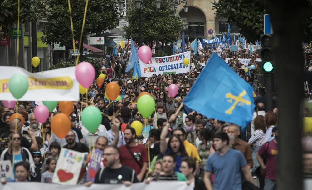 La manifestación, en imágenes