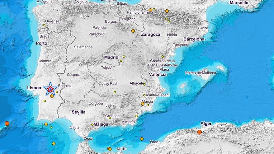 Sentido en Córdoba un terremoto de magnitud 5,2 registrado en Portugal