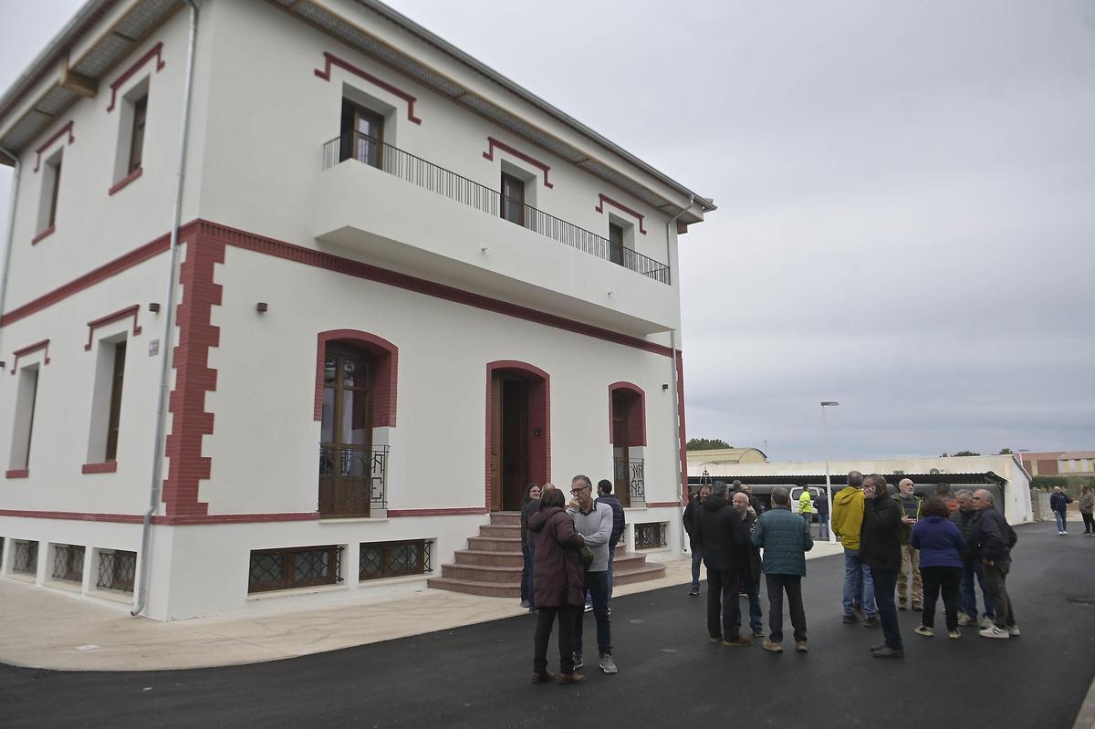 Estado que presenta la Casa del Agua tras la remodelación del edificio del siglo XX