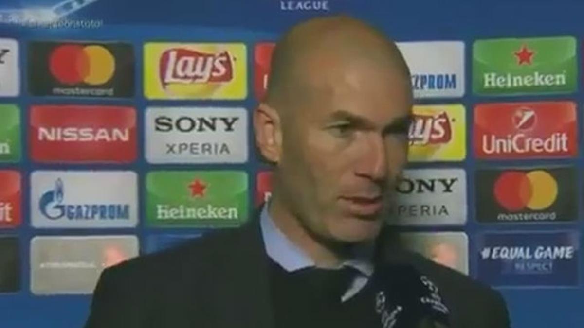 Zidane: Hicimos un grandísimo partido