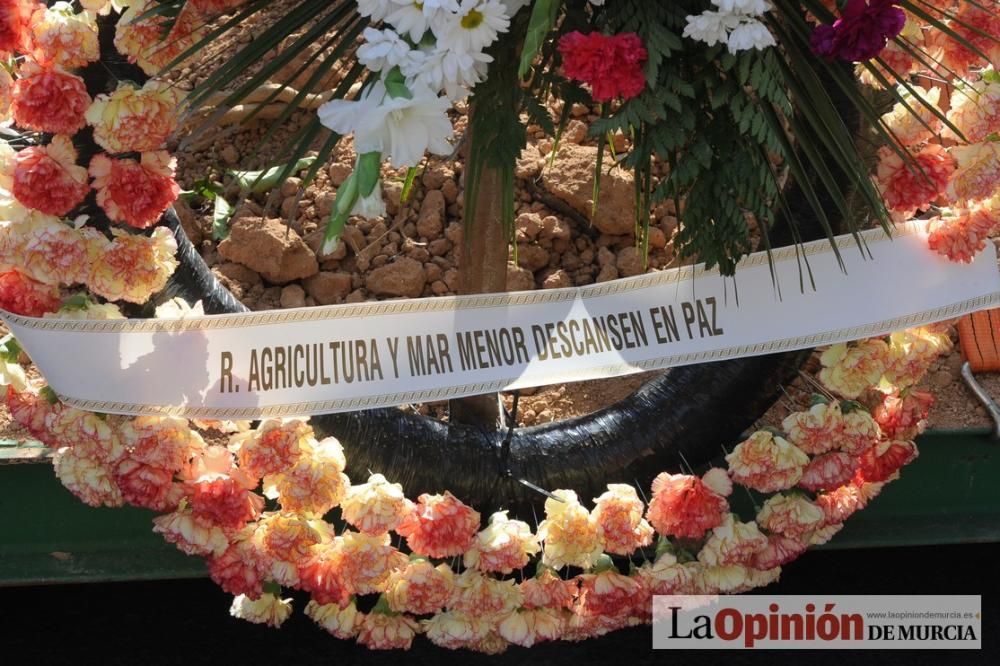 Manifestación de los agricultores por el Mar Menor en Murcia