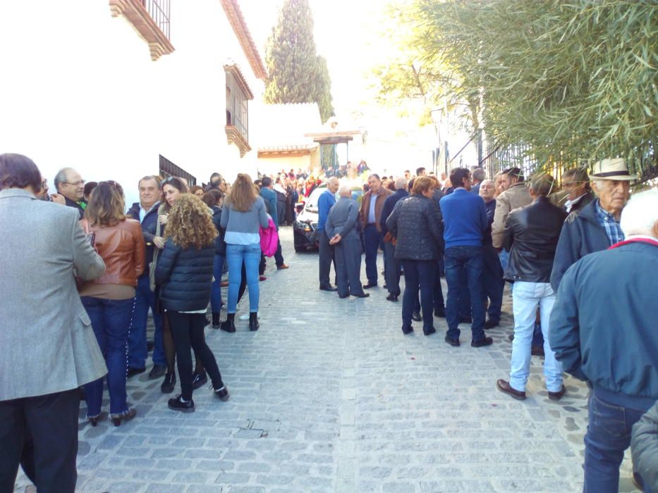 Funeral del alcalde de El Borge, Salvador Fernández Marín