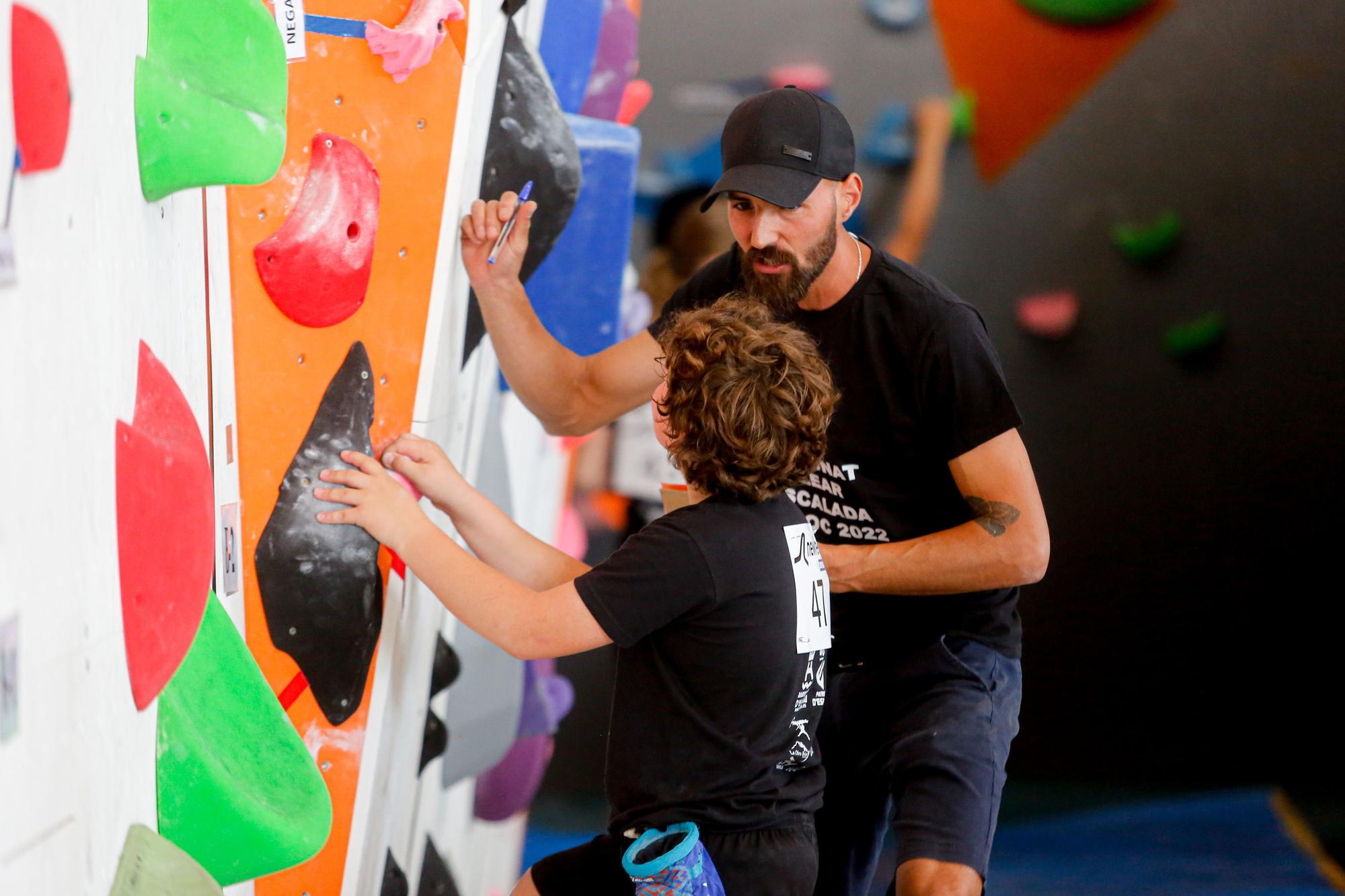 Las imágenes del Campeonato Balear de Escalada en Ibiza