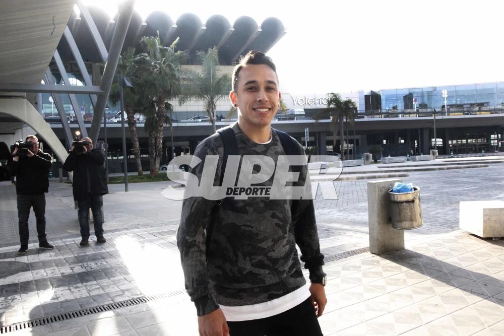 Orellana ya está en Valencia