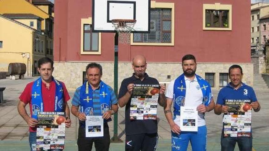 Saúl Moro, Juan Cañal, Borja Andrés, Nandi García y Carlos Palacio.