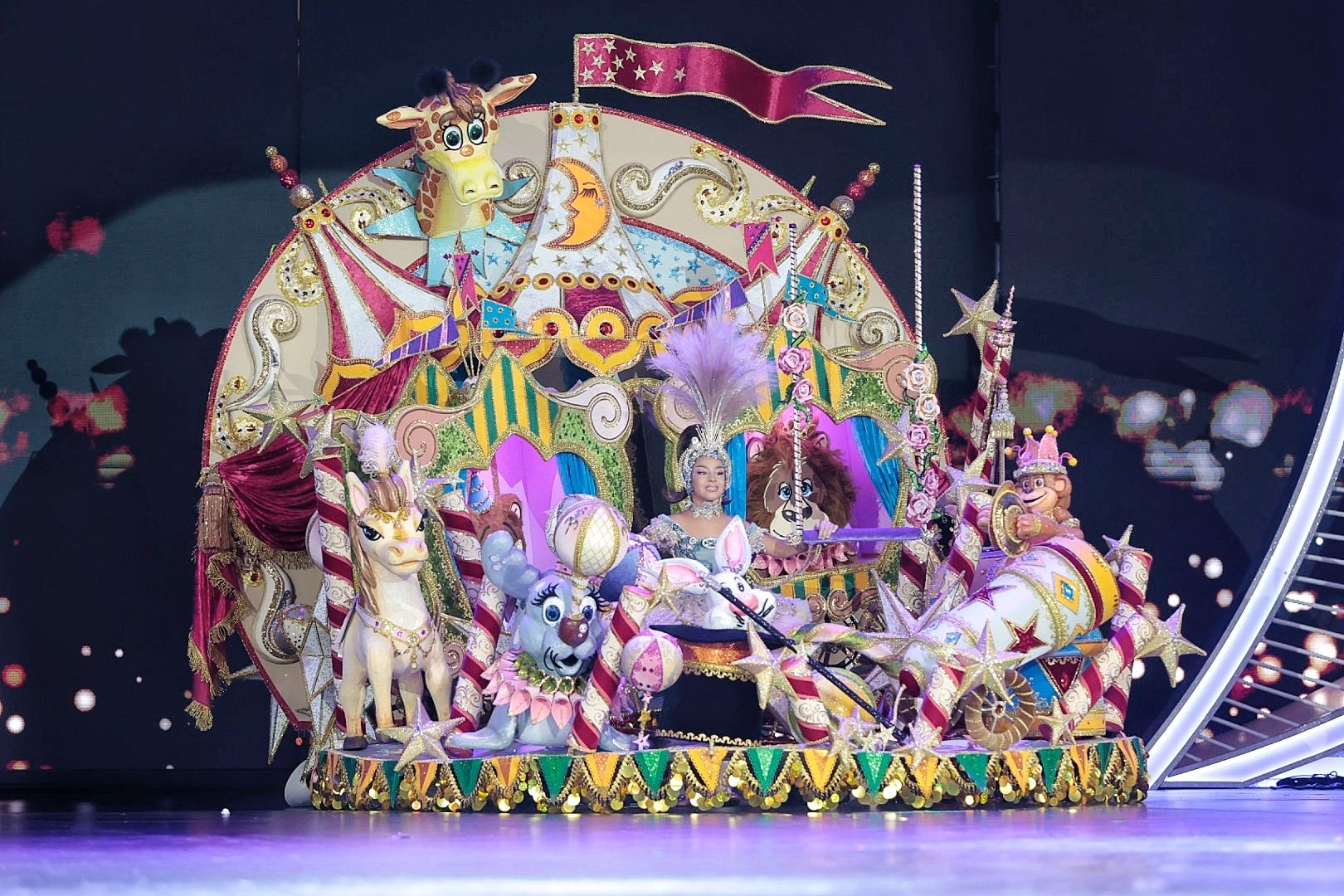 Gala de elección de la reina infantil del Carnaval de Santa Cruz de Tenerife 2022