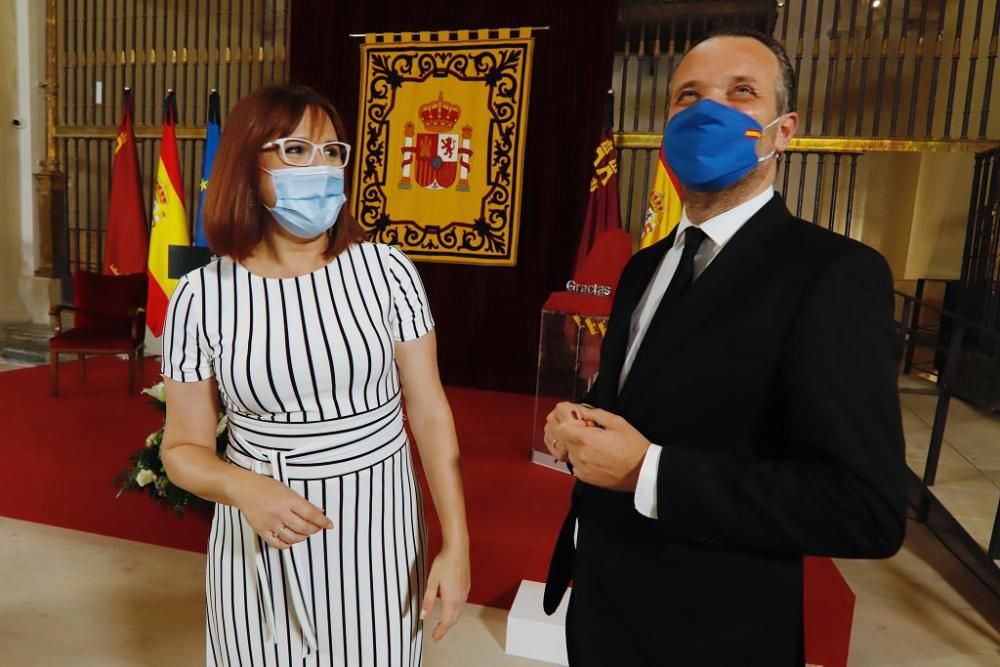 Acto institucional por el Día de la Región de Murcia en la iglesia de San Esteban