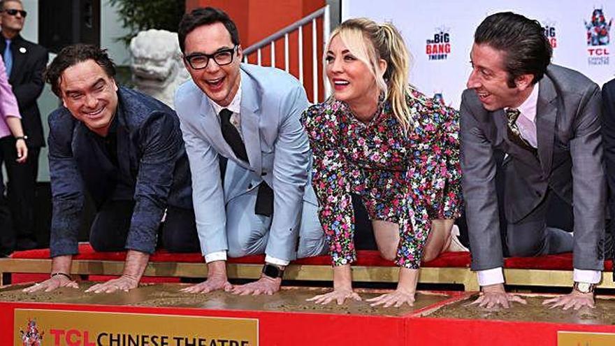 &#039;The Big Bang Theory&#039;, en el Paseo de la Fama