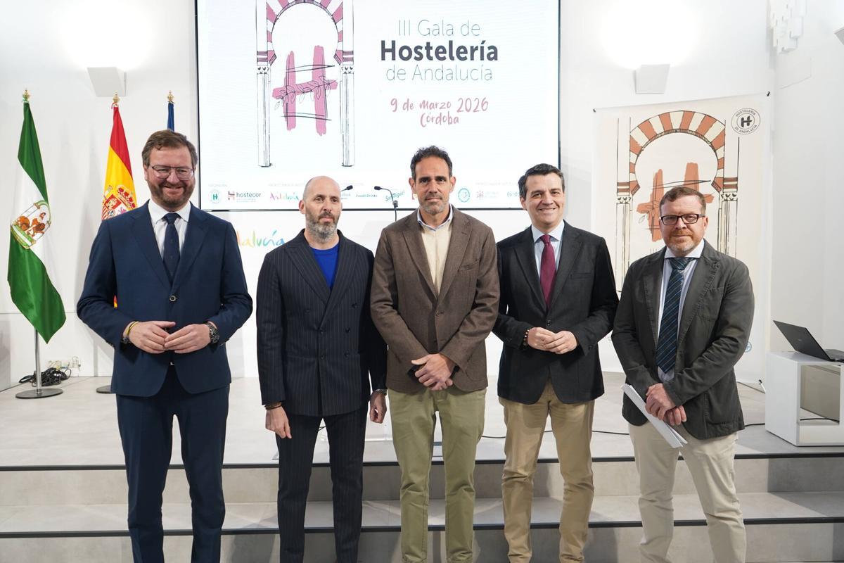 Presentación de la tercera gala de hostelería de Andalucía
