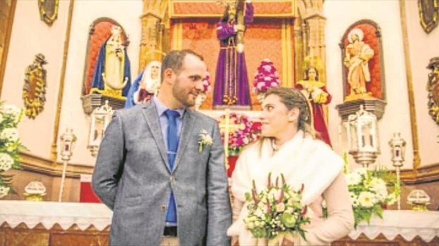 La boda íntima de Francisco Márquez e Isabel García