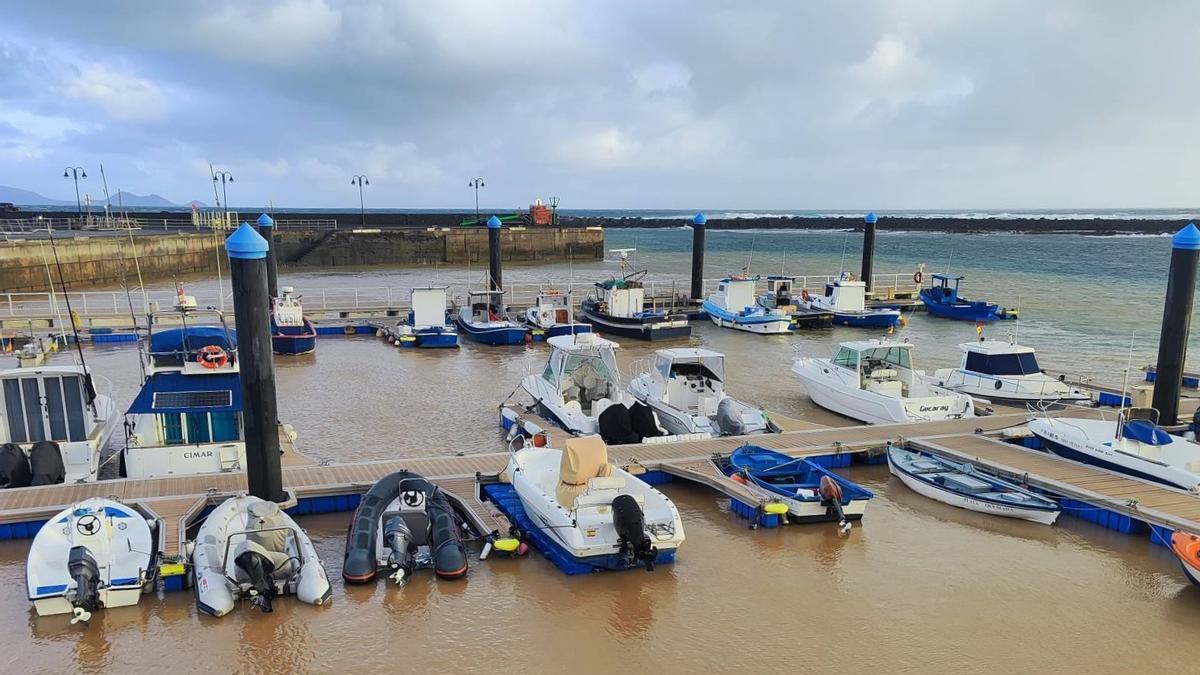 Puerto de Órzola, en el municipio de Haría (Lanzarote)