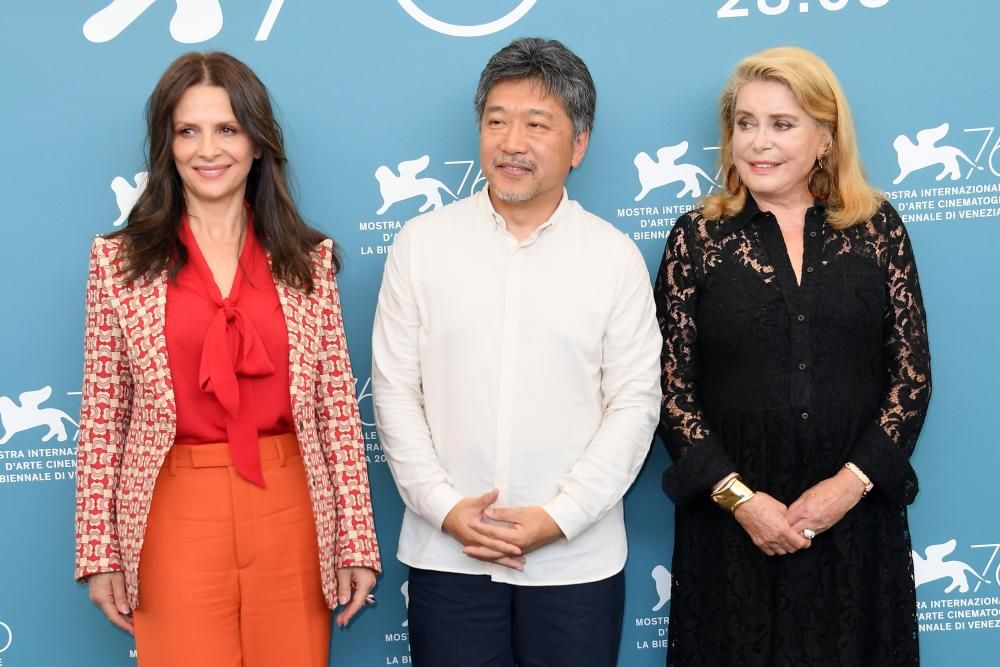 28 August 2019, Italy, Venice: French actress ...