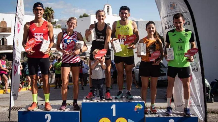 William Aveiro y Bel Calero, campeones de Baleares de Kilómetro Vertical