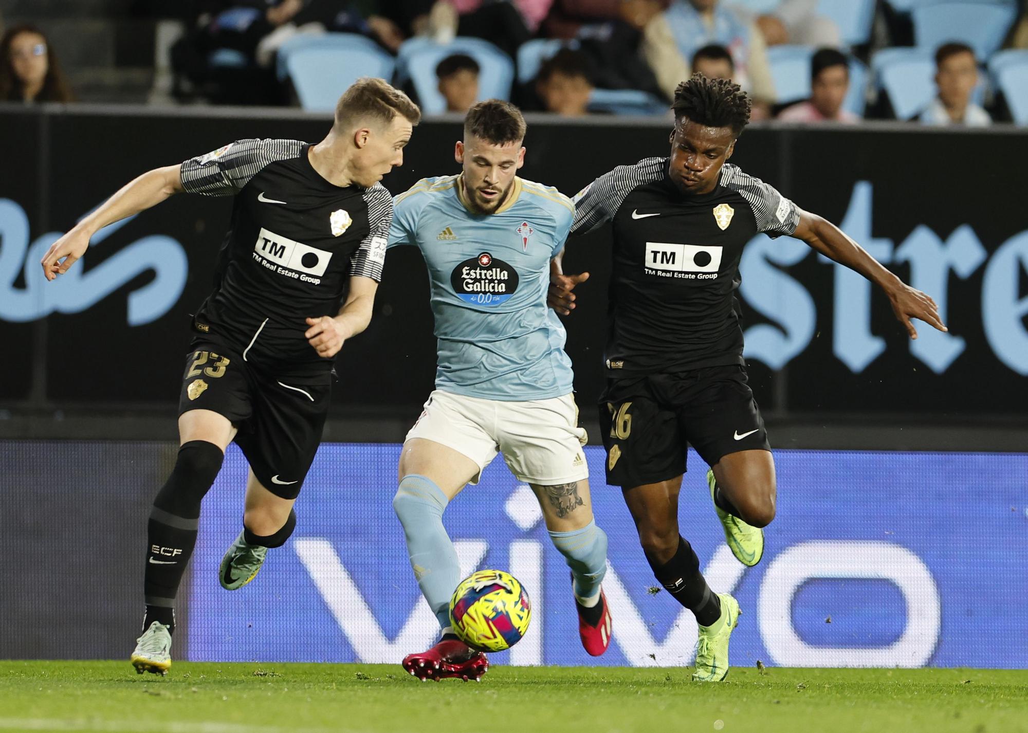 El Celta-Elche, en imágenes