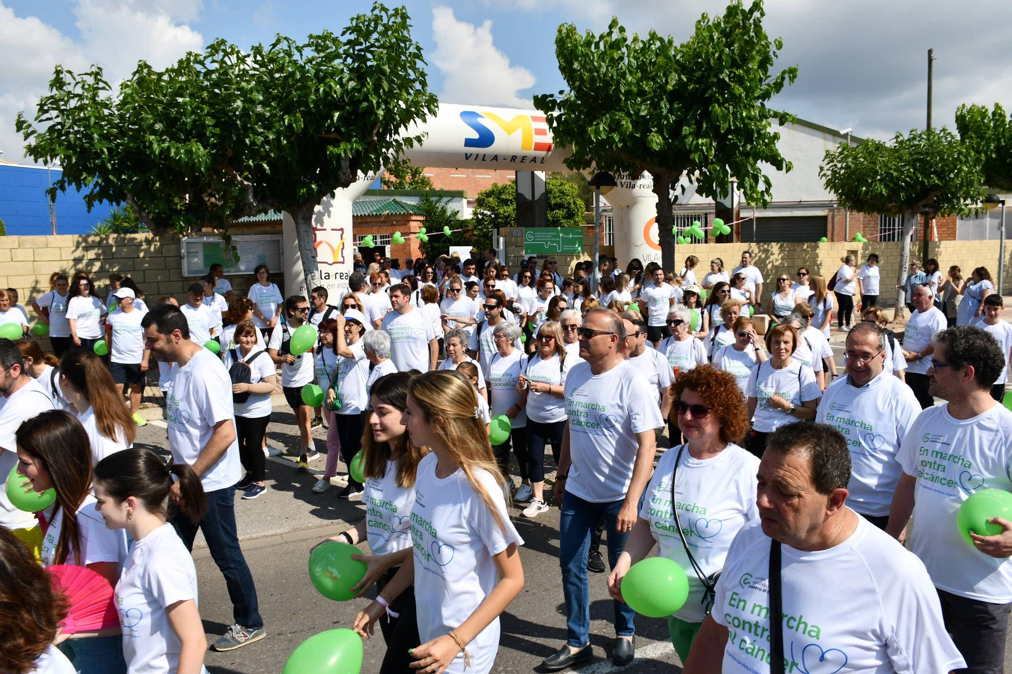 Todas las fotos de la marcha contra el cáncer de Vila-real