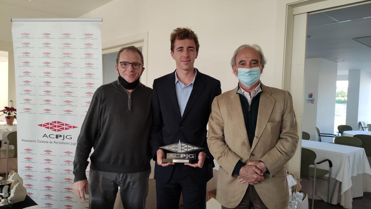 David Puig, premiado por la ACPJG en Golf Terramar