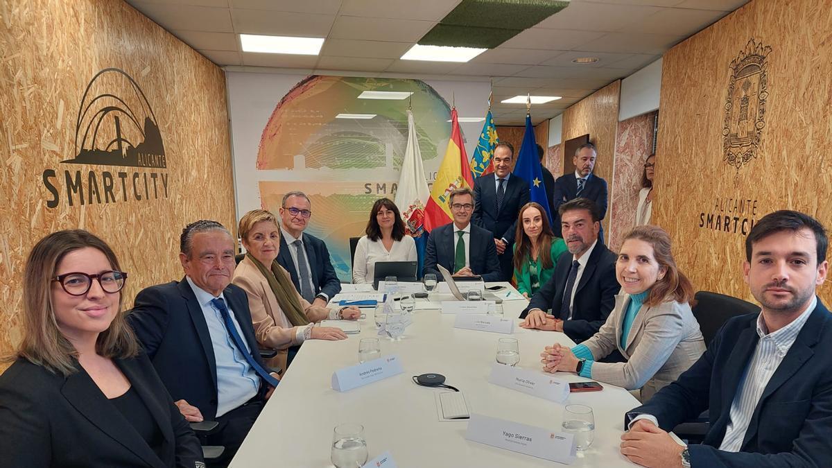 Comité de defensa de la candidatura de Alicante para convertirse en Capital Europea de la Innovación.