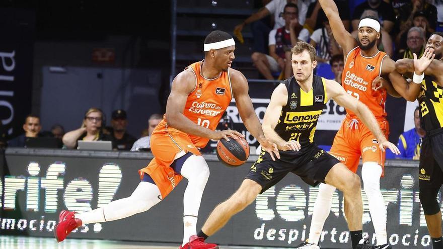 El Valencia Basket gana crédito en Tenerife