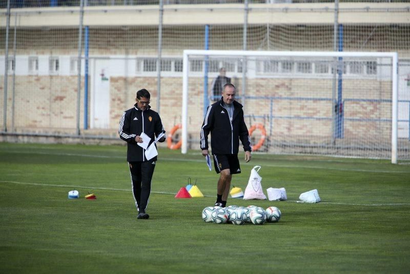 EL Zaragoza prepara el partido contra el Mirandés