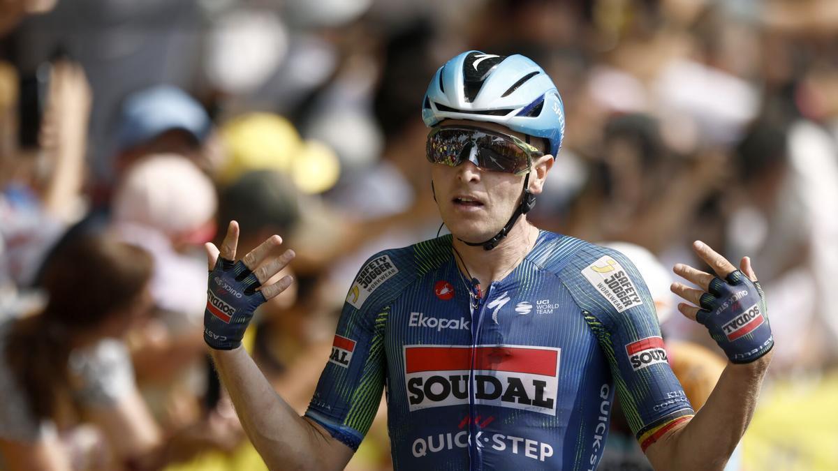 Merlier s’imposa en l’esprint del final d’etapa a Bordeus