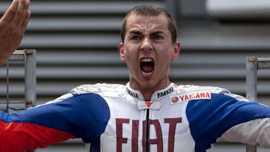 El español Jorge Lorenzo .