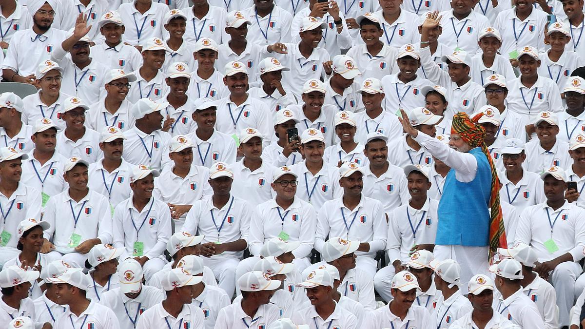 La India celebra el 78º aniversario de su independencia.