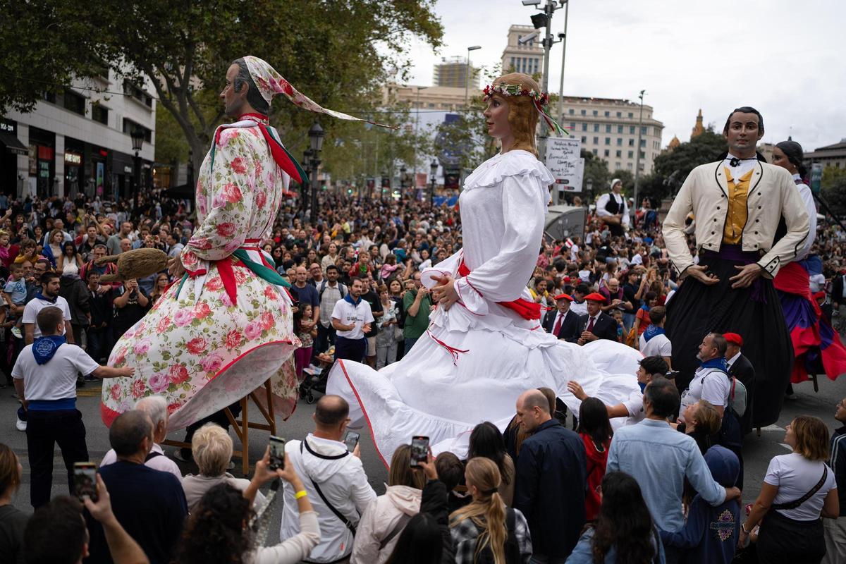 600 años de gegants en Barcelona