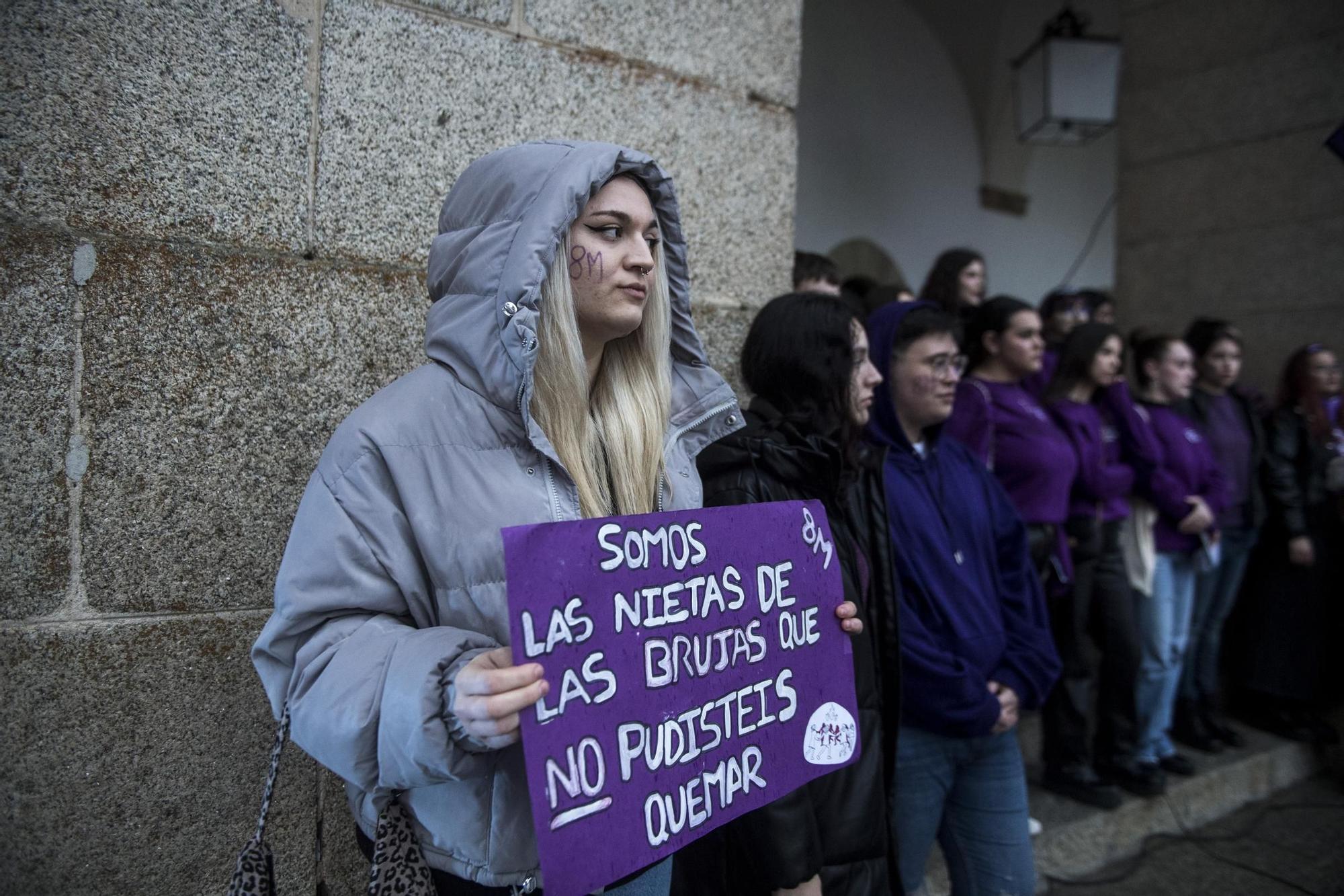 Manifestación en Cáceres