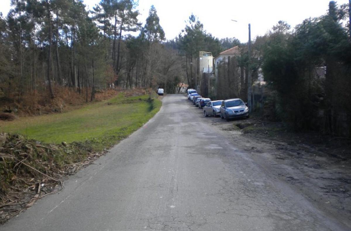 Un tramo de la carretera actual