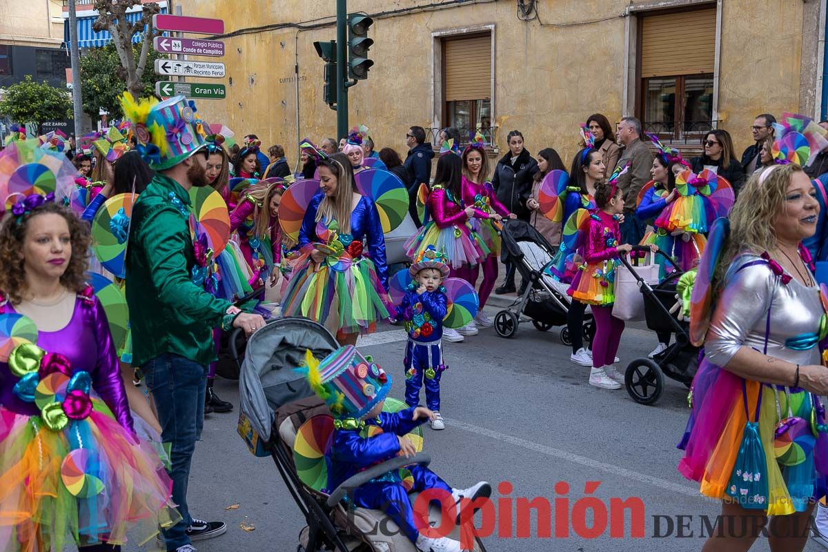 Los niños toman las calles de Cehegín en su desfile de Carnaval