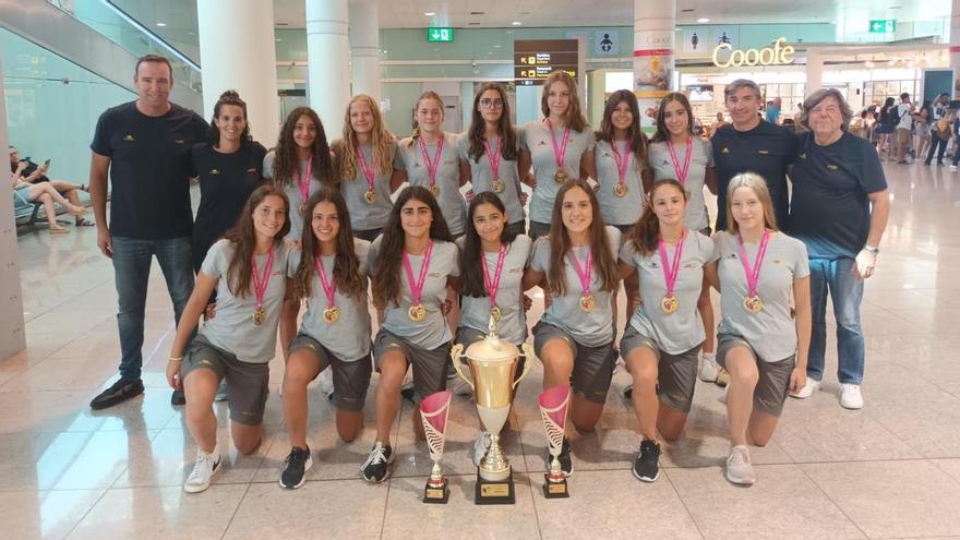 La manresana Carla Fargas porta la selecció estatal sub-15 a l&#039;or en l&#039;europeu de waterpolo