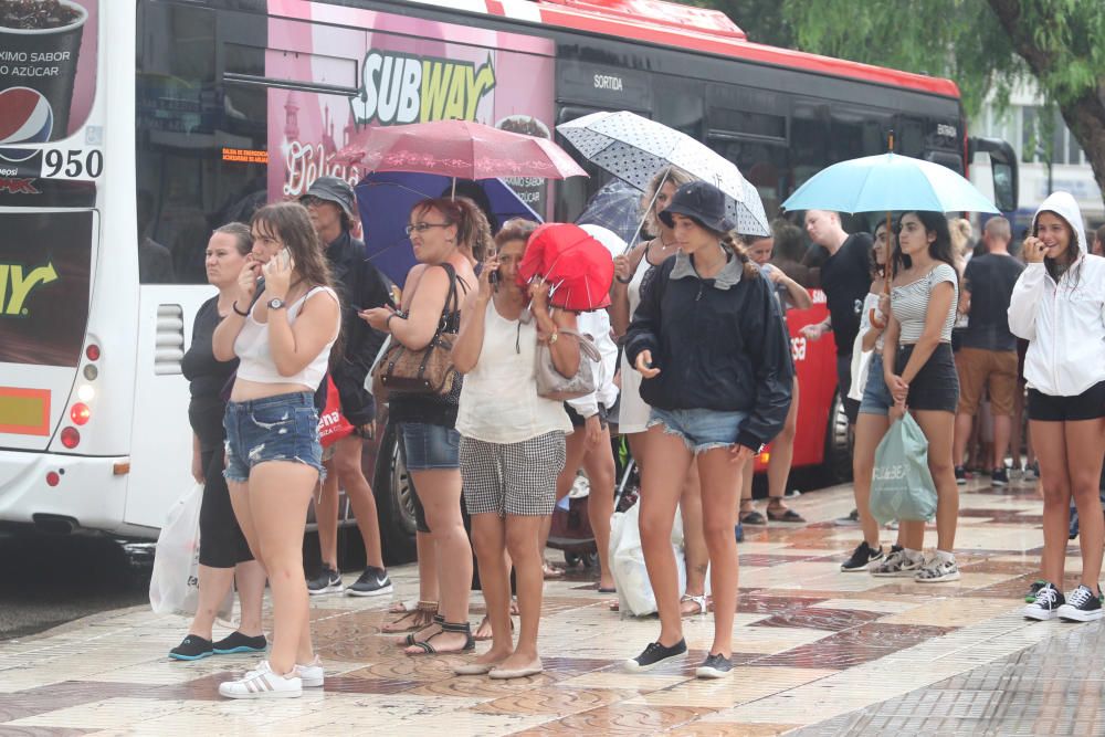 Tormenta en Ibiza