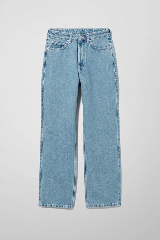 Pantalones vaqueros rectos 'Rowe sky blue jeans', de Weekday