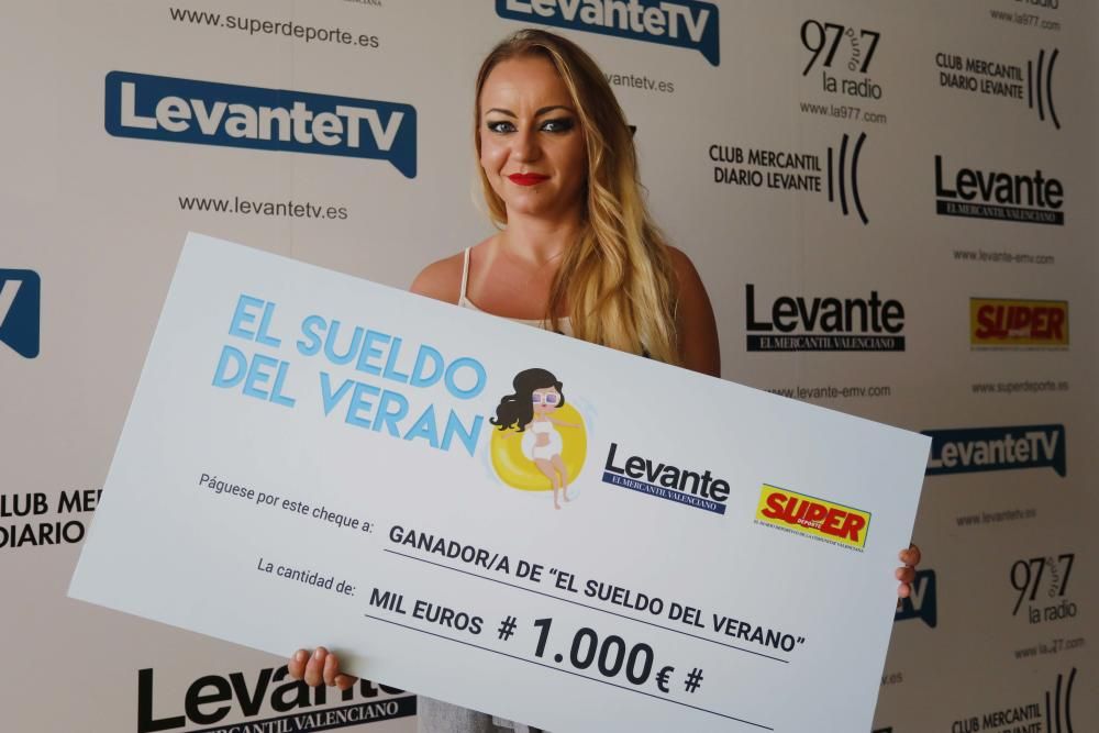 Premiados con el 'Sueldo del verano' de Levante-EMV