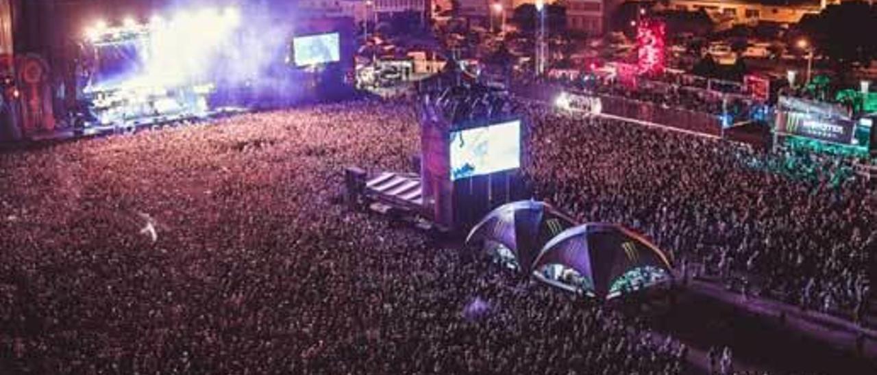 Una imagen del Resurrection Fest, que se celebra en la localidad lucense de Viveiro.