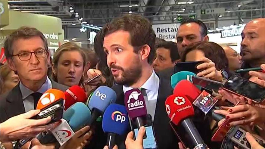 Pablo Casado: "Creo que Ábalos no puede seguir un día más al frente del Ministerio"