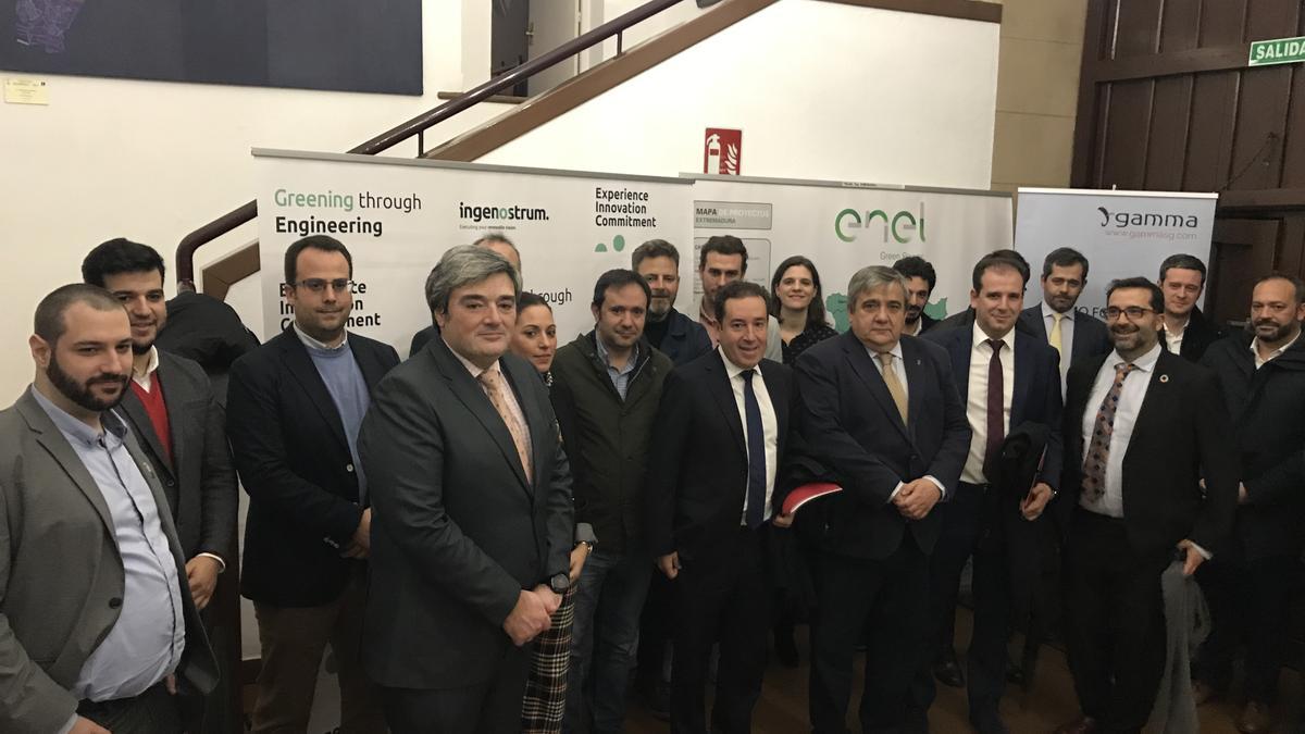 Presentación en 2019 de la cátedra de la Universidad de Extremadura, que es el germen de todo el proyecto.